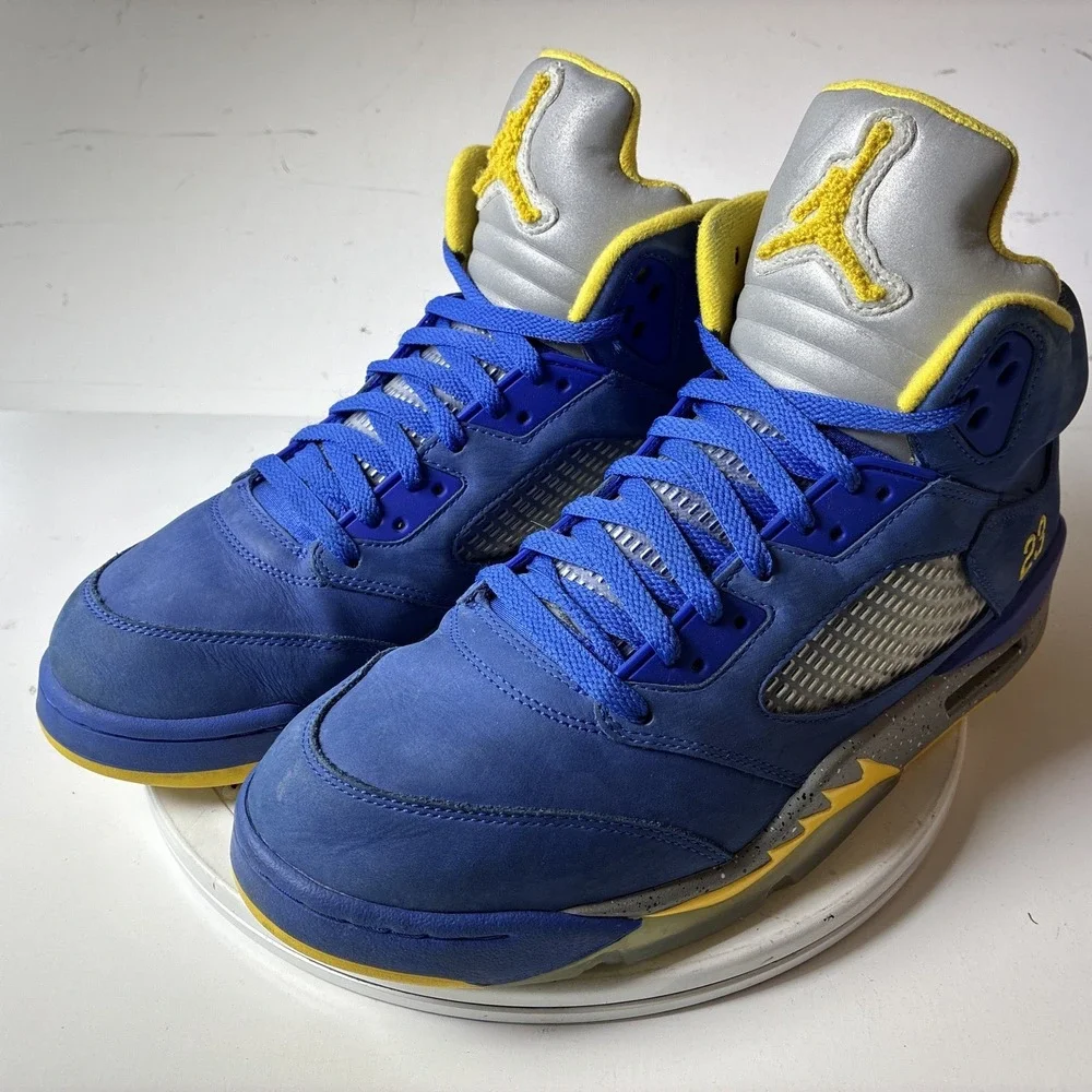 Jordan Air Jordan 5 Laney JSP Varsity Royal/Varsity Maize CD2720-400 12M (S1)